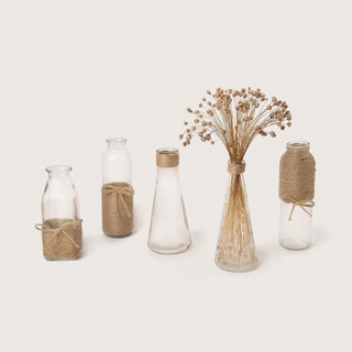 Lọ thuỷ tinh cắm hoa vintage( lọ không kèm hoa)