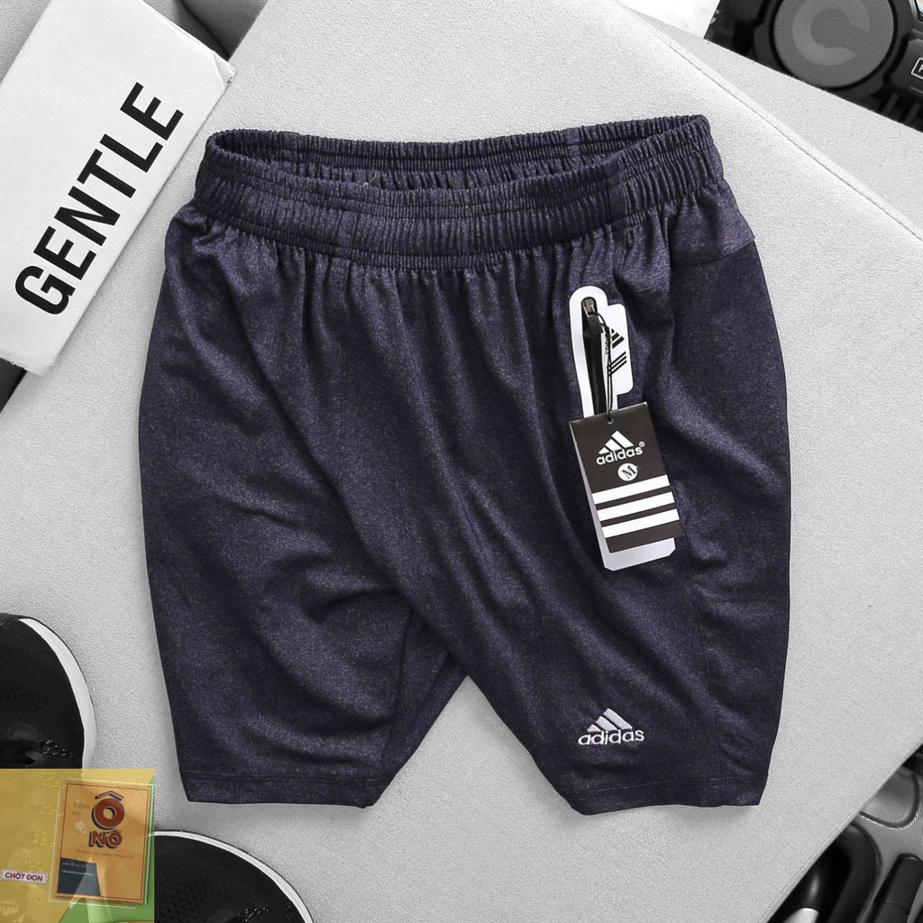 Quần short thể thao nam, quần đùi tập gym nam chất liệu thun poly min mát xước ép boding | BigBuy360 - bigbuy360.vn