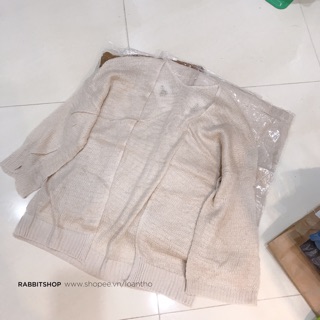 Áo cadigan len mỏng đa năng (lướt sang để xem ảnh thật)
