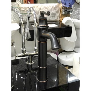 Vòi lavabo nóng lạnh cổ đồng, giả cổ, cổ điển - cam kết sản phẩm đúng như hình