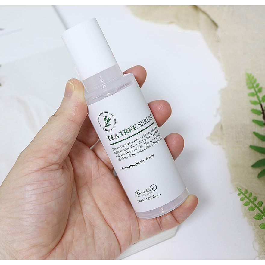 Tinh Chất Giảm Mụn Chiết Xuất Tràm Trà Benton Tea tree Serum 30ml