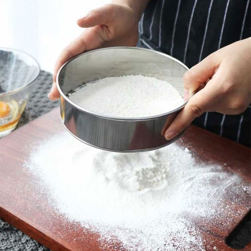 Rây bột tròn bằng thép không gỉ chuyên dụng