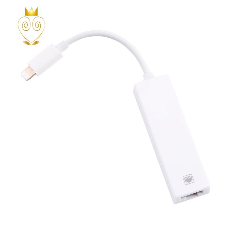 Cáp Chuyển Đổi 100mbps Lightning Sang Rj45 Ethernet Lan Cho Iphone / Ipad Series