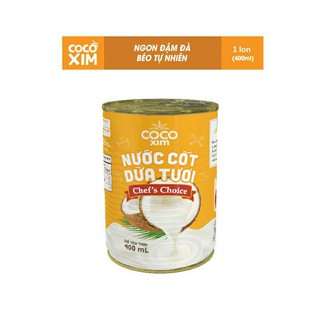 Nước cốt dừa Chef's Choice Cocoxim dung tích 160ml/Hộp