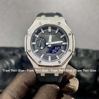 Đồng hồ nam Casio G-shock GA-2100 Custom Frosted Crystal khung đánh tuyết công nghệ mới