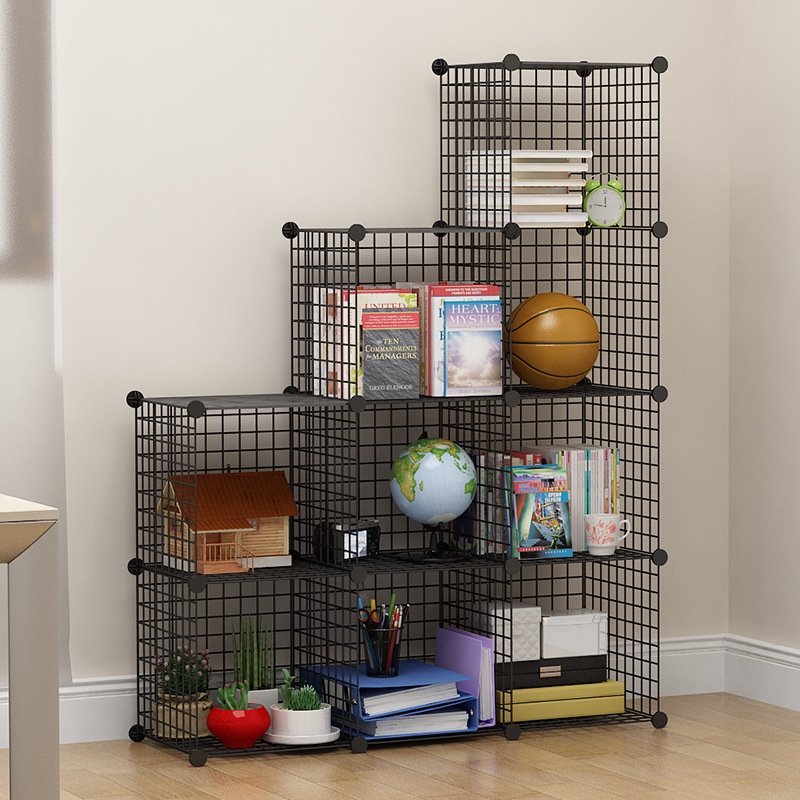 TẶNG CHỐT-BÁN THEO TẤM Tấm Lưới Sắt, Thép - ĐEN 🆓Kệ Đa Năng Làm Giá Để Sách, Để Đồ Tiện Dụng - LẮP GHÉP