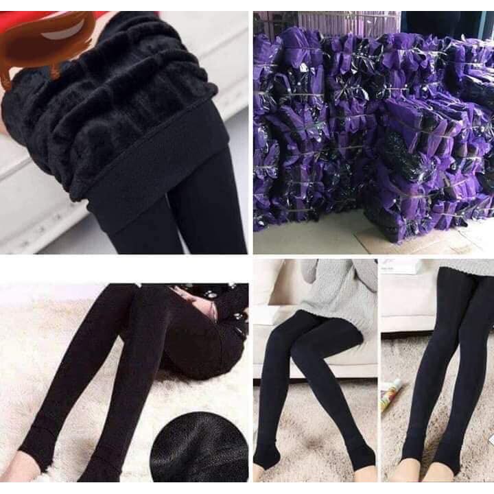 Quần LEGGING lót lông siêu mềm