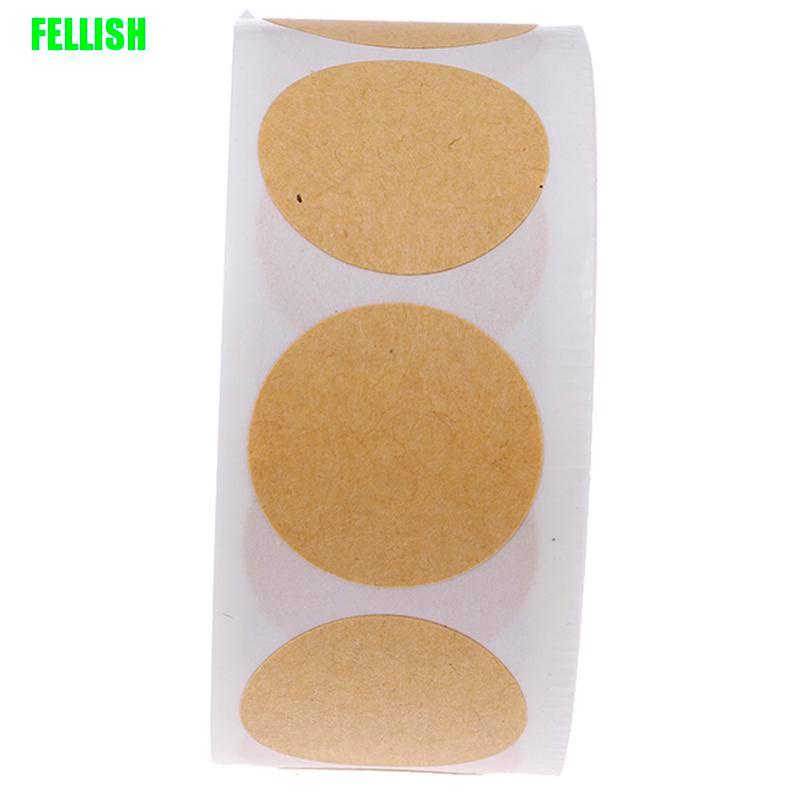 Set 500 miếng dán tròn dùng trang trí đồ thủ công DIY