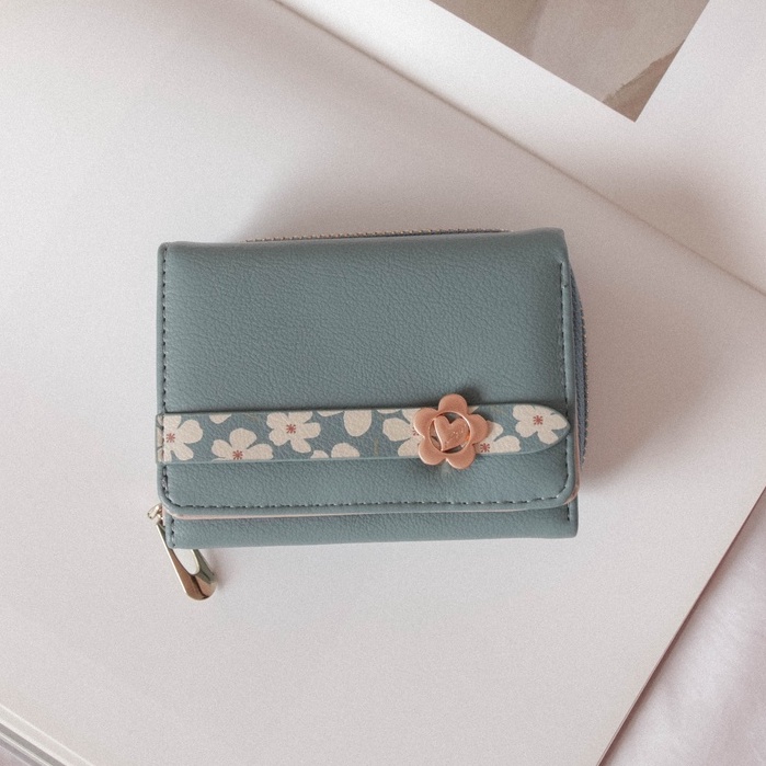 The Floral Belt Short Wallet 10