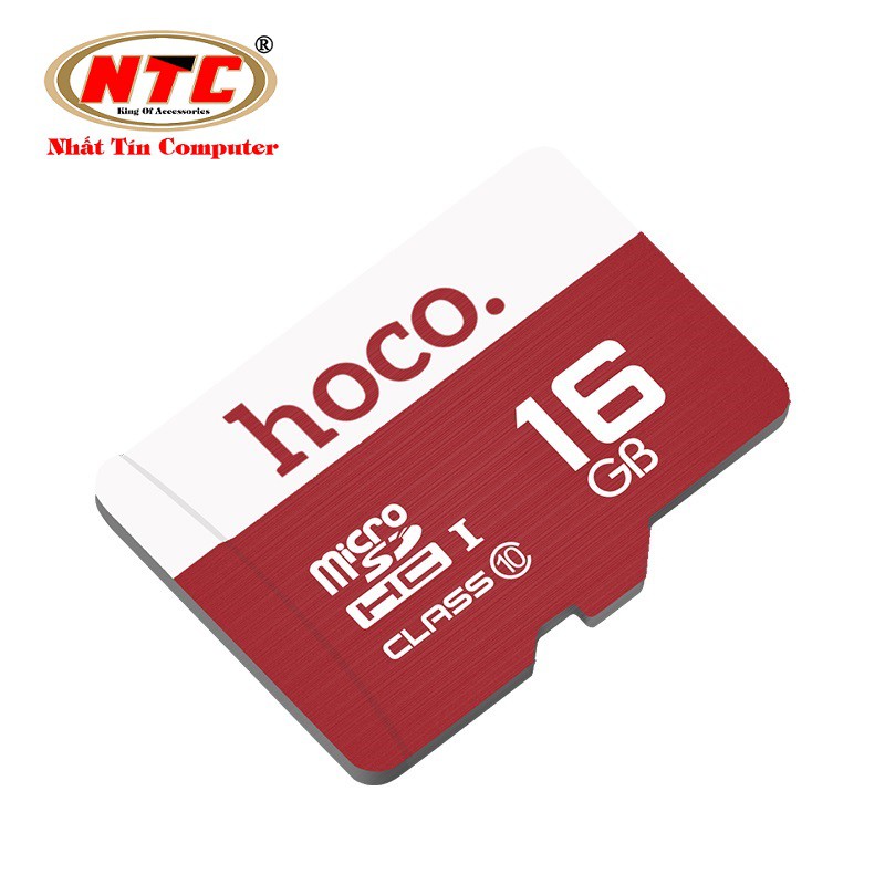 Thẻ nhớ microSDHC Hoco 16GB Class 10 85MB/s - Bảo hành 5 năm (Đỏ)