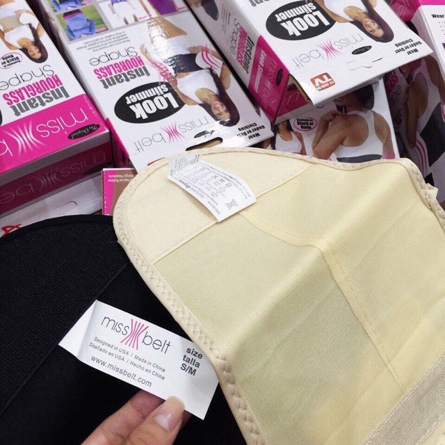 ĐAI QUẤN BỤNG GIẢM MỠ MISS BELT ( mất vỏ hộp) | BigBuy360 - bigbuy360.vn