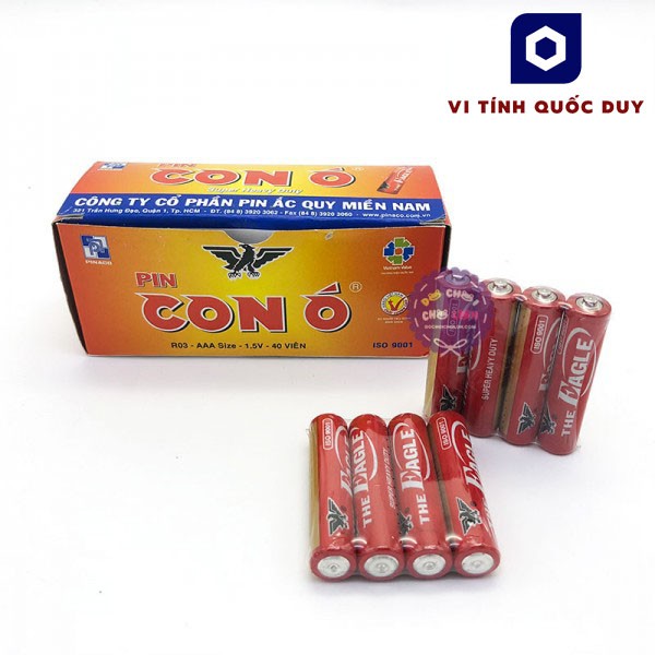 20 viên Pin tiểu 3A Con Ó - Pinaco. Vi Tính Quốc Duy