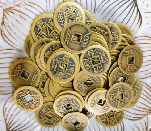 Combo 10 đồng xu cổ (chiêu tài)