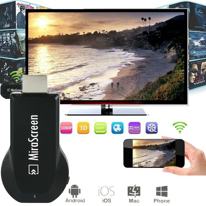 Miracast Thiết Bị Chuyển Đổi Miracast Miracast Cho Android Ios Sang Hdmi Tv Stick Airplay