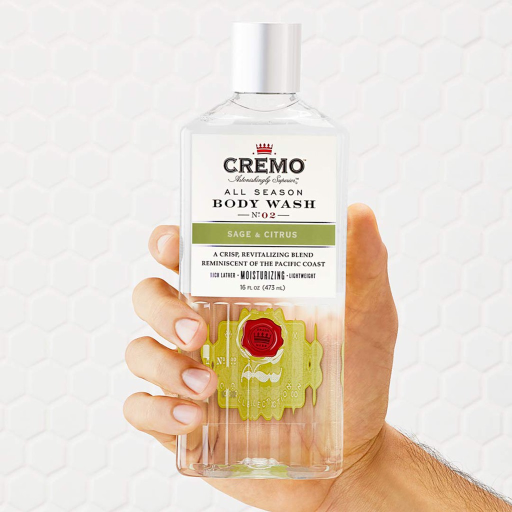 [Chuẩn AUTH] Sữa Tắm Cremo All Season Body Wash Sage &amp; Citrus 473ML