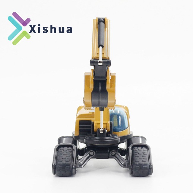 RU Model Of HuiNa 1703 1:50 I9 Conceptual  Alloy  Excavator control excavator toy controller forklift toys Mini Car