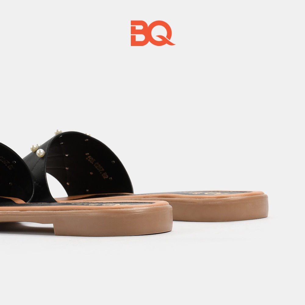 Dép lê nữ đế bệt quai ngang thời trang BQ D 0257