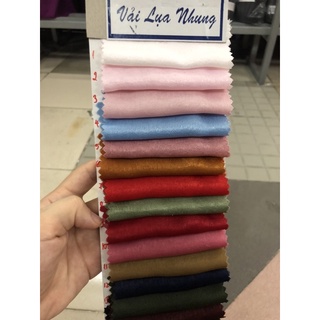 VẢI LỤA NHUNG MAY ÁO DÀI, BÀ BA✌️