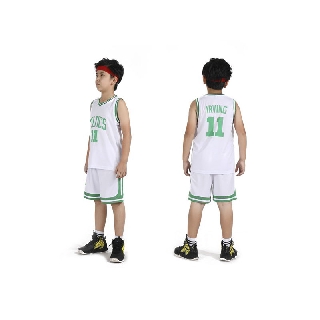 Bộ quần áo bóng rổ trẻ em Boston Celtics