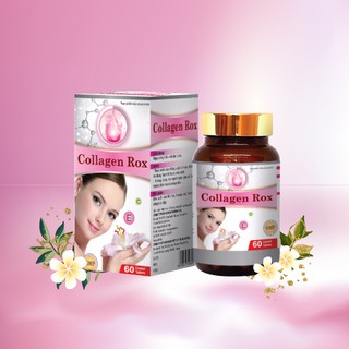 Viên uống COLLAGEN ROX làm đẹp da chống lão hóa, cải thiện nếp nhăn - Hộp 60v
