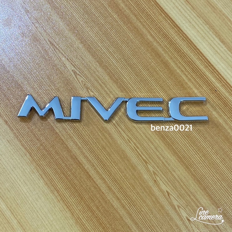 Logo MIVEC Kích Thước 2x15 cm Cho Xe Mitsubishi Mỗi Mảnh