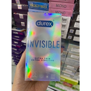 Bao Cao Su Durex INVISIBLE Extra Thin Extra Sensitive_Thái Lan_Hộp 12 bao_siêu mỏng