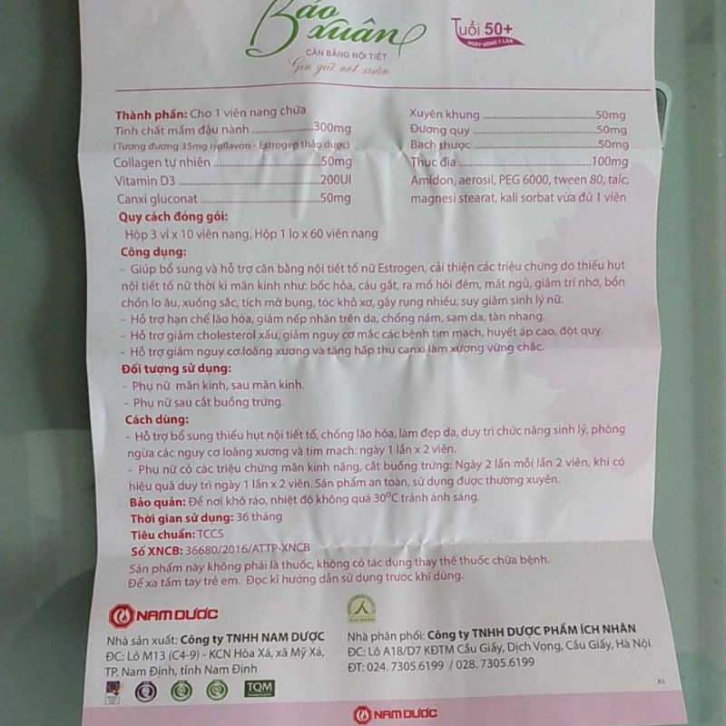 TỐ NỮ NHẤT NHẤT hộp 30 viên -  Bảo xuân tím/gold date mới nhất bổ sung nội tiết tố tự nhiên, đẹp da mượt tóc | Thế Giới Skin Care