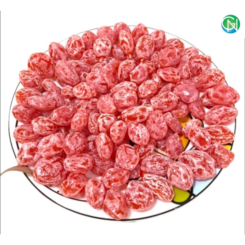 Ô Mai Xí Muội Đào Hồng Bao Tử Đặc Sản Lào Cai -  Túi 500g/1kg