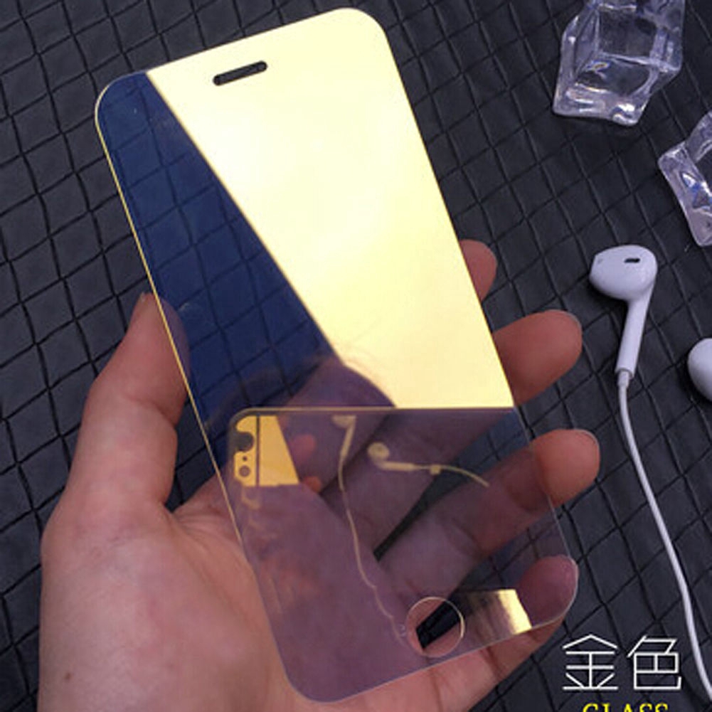 Miếng dán cường lực 3D hiệu ứng gương cho Iphone 6 7 Plus