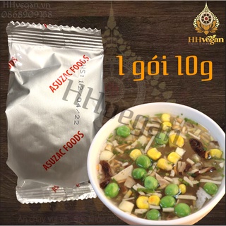 Súp Ăn Liền Ngũ Sắc ASUZAC - 10g / 1 gói - Súp Thuần Chay