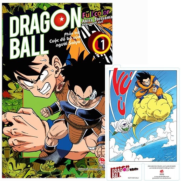 Truyện tranh - Dragon Ball Full Color - Phần ba: Cuộc đổ bộ của người Saiya