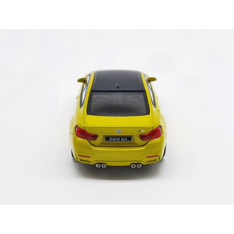 Xe Mô Hình BMW M4  Austin Yellow Metalic LHD 1:64 Mini GT