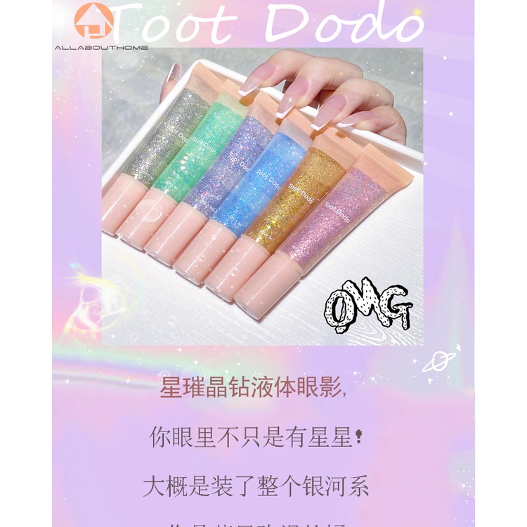 Phấn mắt dạng lỏng màu nhũ kim tuyến lấp lánh lâu trôi
 | BigBuy360 - bigbuy360.vn