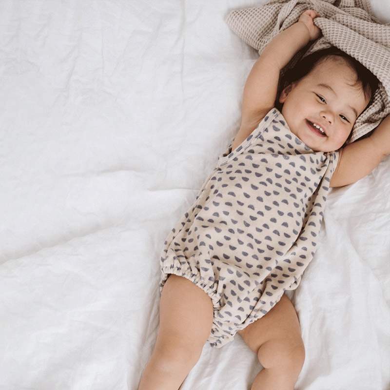 Bộ Áo Liền Quần Tay Ngắn Vải Cotton In Họa Tiết Da Báo Dành Cho Bé Trai Và Bé Gái