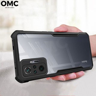 Ốp điện thoại mềm trong suốt chống sốc bảo vệ cho xiaomi redmi note 10 pro