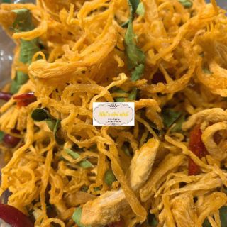 KHÔ GÀ LÁ CHANH SỢI - 500gr