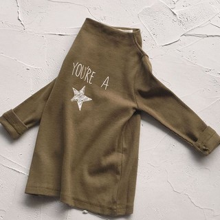 Mã 9321 áo len tăm dài tay cổ 3cm giữ ấm của Cheerio kids cho bé trai và bé gái