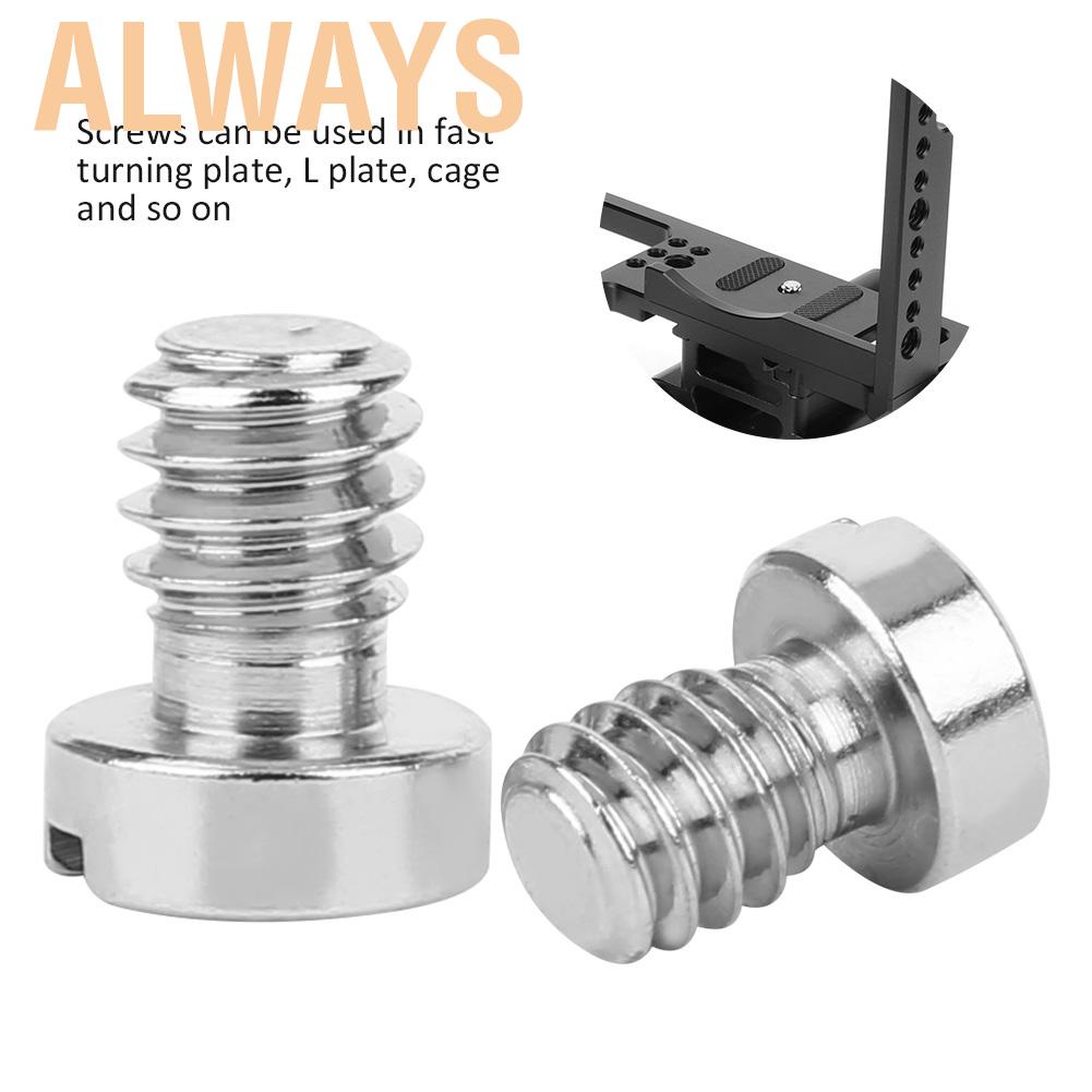 Bộ 4 Ốc Vít Chữ L 1 / Inch Cho Máy Ảnh