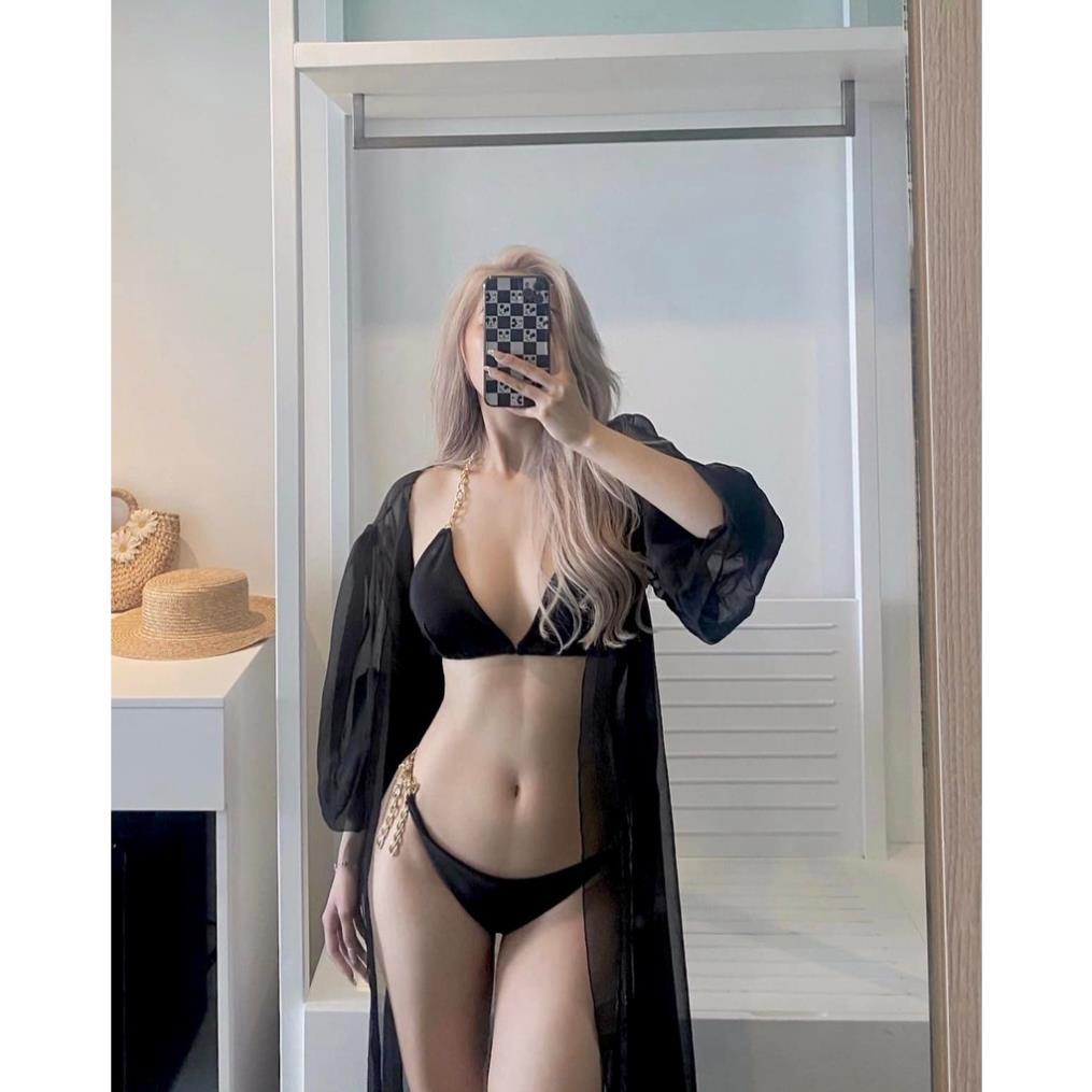 Bikini 2 mảnh tam giác dây xích 👙
