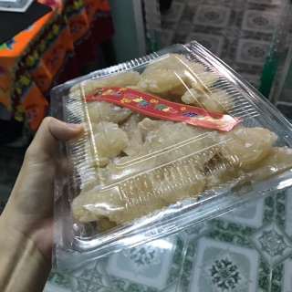Mứt gừng xâm nhà làm