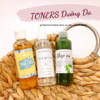 Combo Toner Dưỡng Da cân bằng da, làm sạch sâu, se khít lỗ chân lông 🌿
