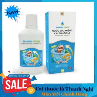 [FREESHIP] Nước Súc Miệng Cai Thuốc Lá Thanh Nghị Chính Hãng