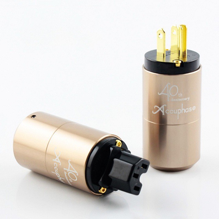 Bộ Jack Nguồn  Âm Thanh (Bộ Jack Đực Cái) Accuphase Cao Cấp - Hàng Chính Hãng