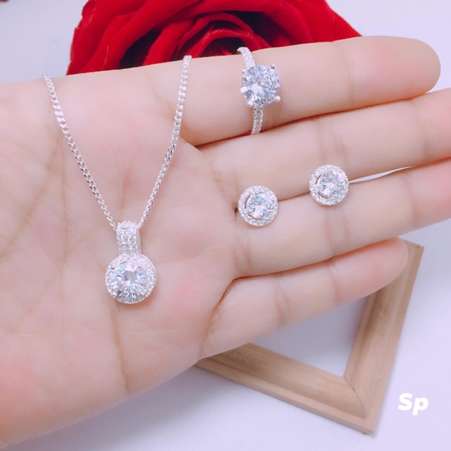 Bộ trang sức bạc ta