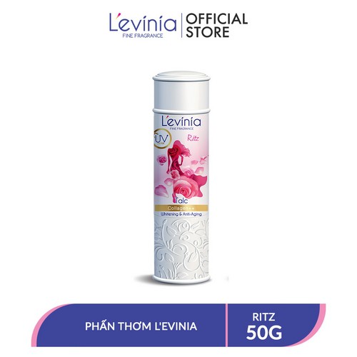 [GIFT] Phấn thơm trắng da L'evinia RITZ 50g