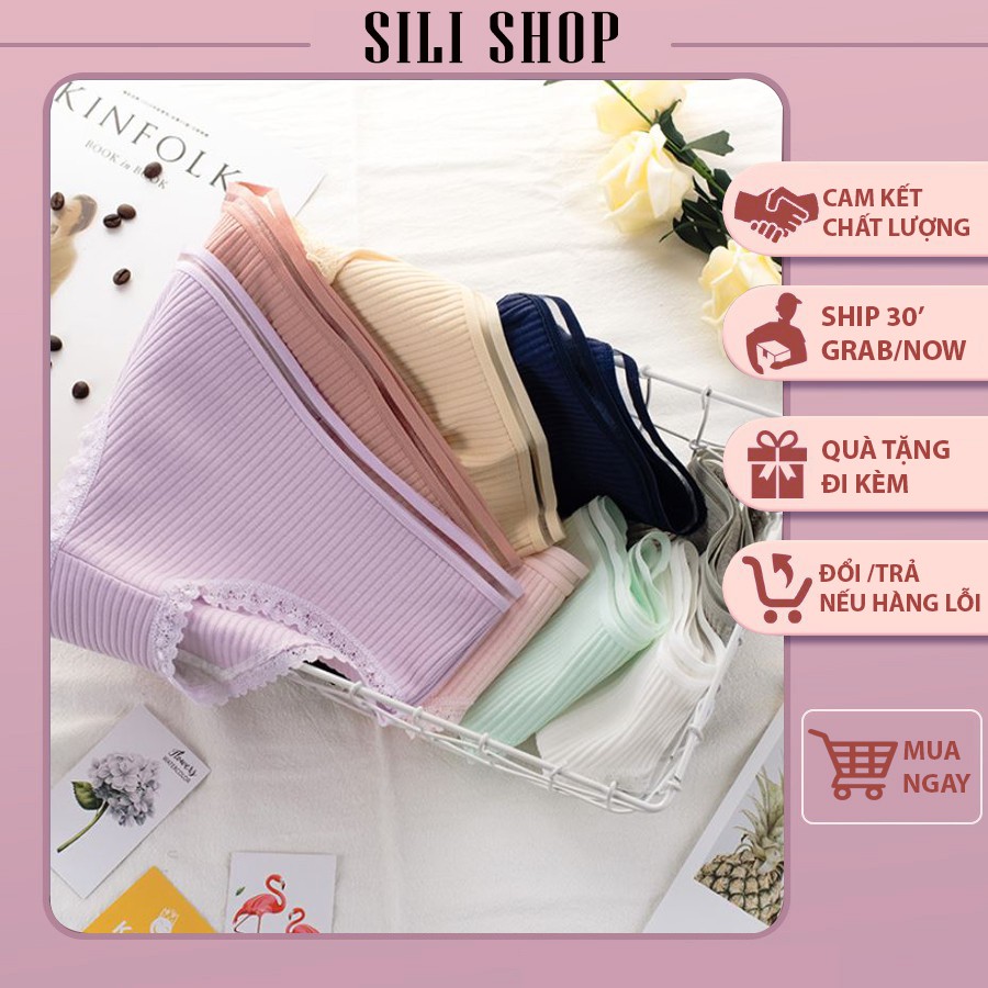 ❤Quần lót nữ cotton gân tăm hàng cao cấp