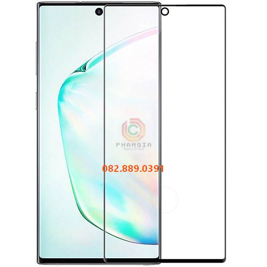 Kính cường lực Samsung Galaxy Note 10 full màn hình, full keo siêu chuẩn