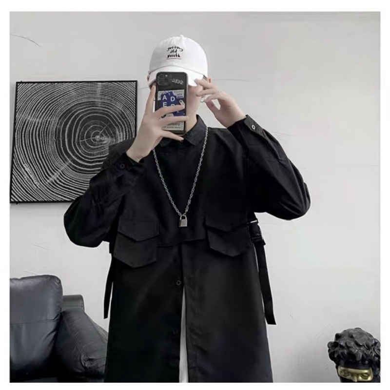 Set 2 Áo sơmi & ghile Unisex