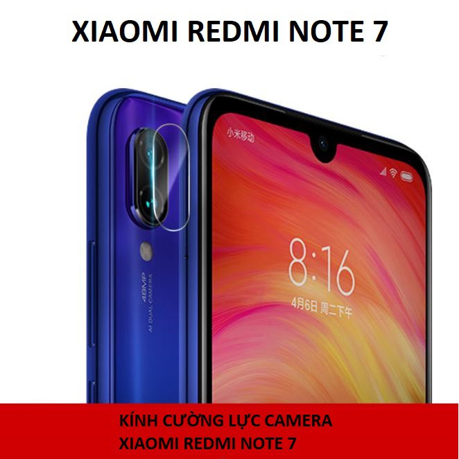 [Freeship toàn quốc từ 50k] DÁN CƯỜNG LỰC CAMERA SAU XIAOMI REDMI NOTE 7 DÁN CAMERA SAU