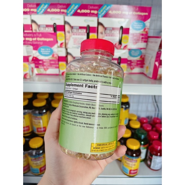 Vitamin E Kirkland 400 I.U 500 viên